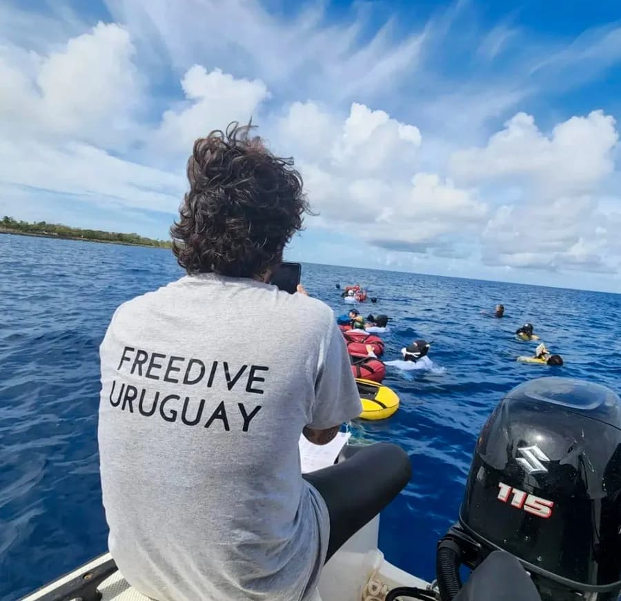 Freedive Uruguay team